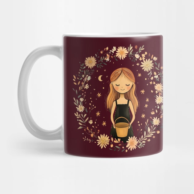 Aquarius Zodiac Sign – Bohemian Astrology Art by TuncGK